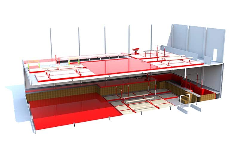 mezzanine-floors design for building