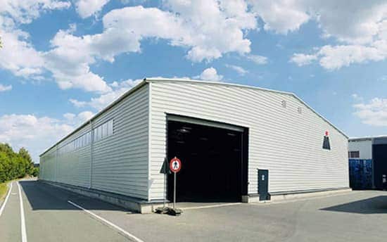 steel warehouse building