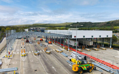 Eurotunnel Hot Formed Steel Canopy