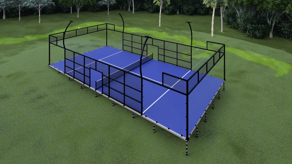Raised Floor court